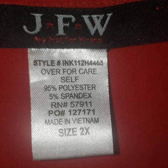 J F W red Dress - Picture 4 of 4